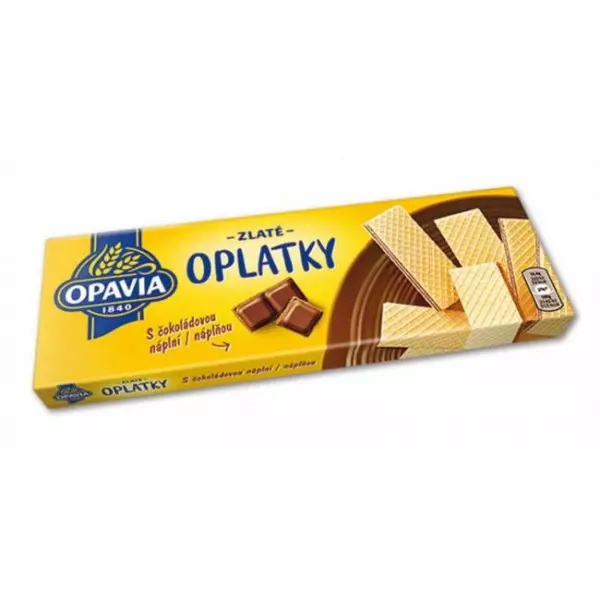 Zlaté oblátky čokoládové 146g