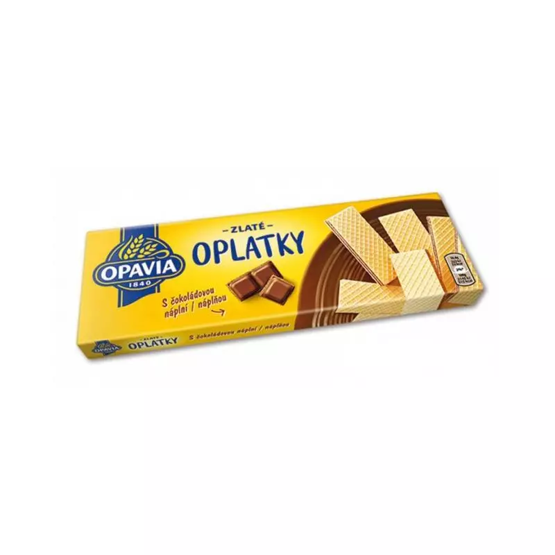 Zlaté oblátky čokoládové 146g Zlaté oblátky čokoládové 146g