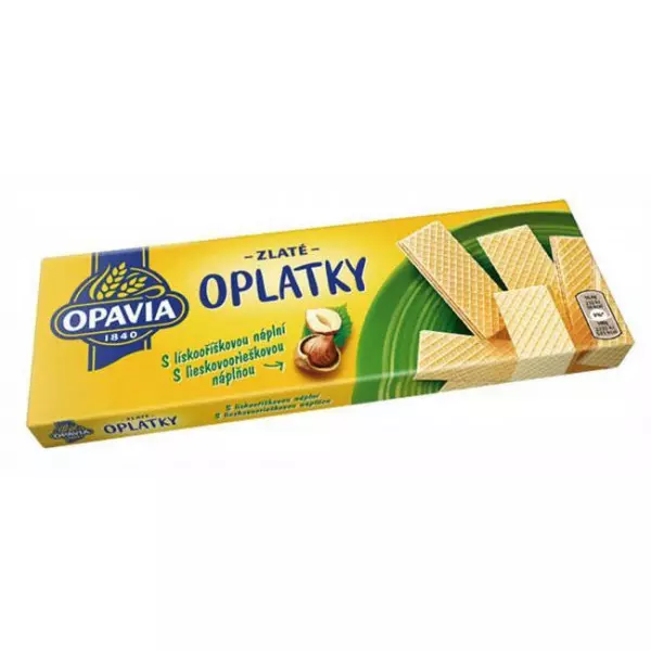 Zlaté oblátky lieskovoorieškové 146 g