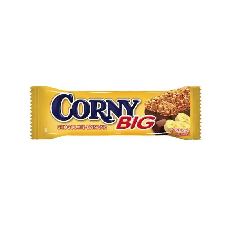 Tyčinka Corny BIG müsli čokoládovo-banánová 50g Tyčinka Corny BIG müsli čokoládovo-banánová 50g