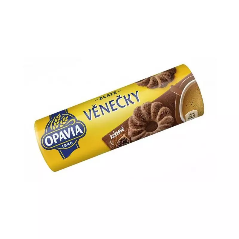 Zlaté venčeky kakaové 150g Zlaté venčeky kakaové 150g