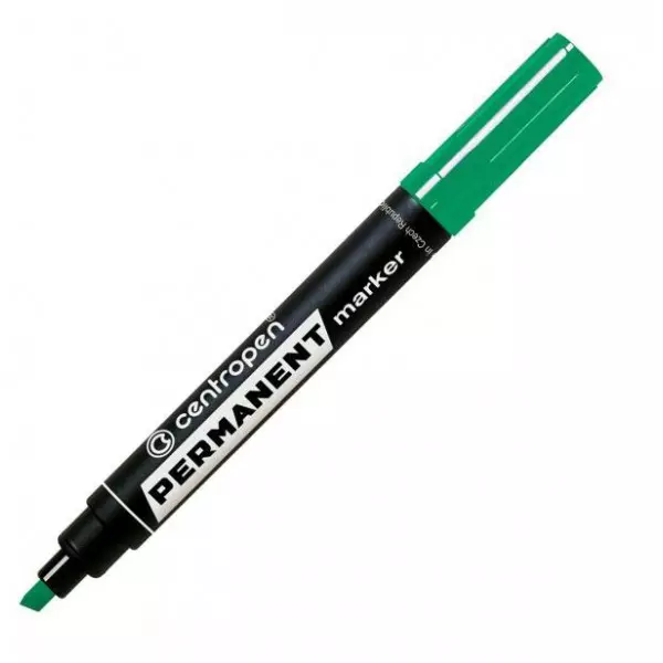 Permanentný popisovač Centropen 8576 zelený