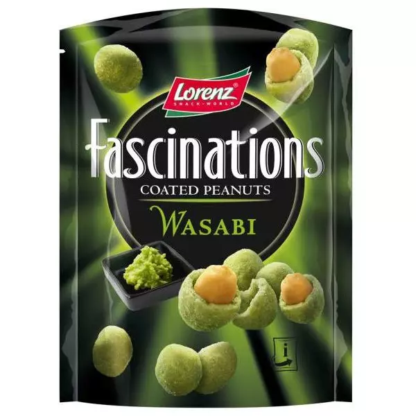 Arašidy Lorenz Wasabi obaľované 100 g
