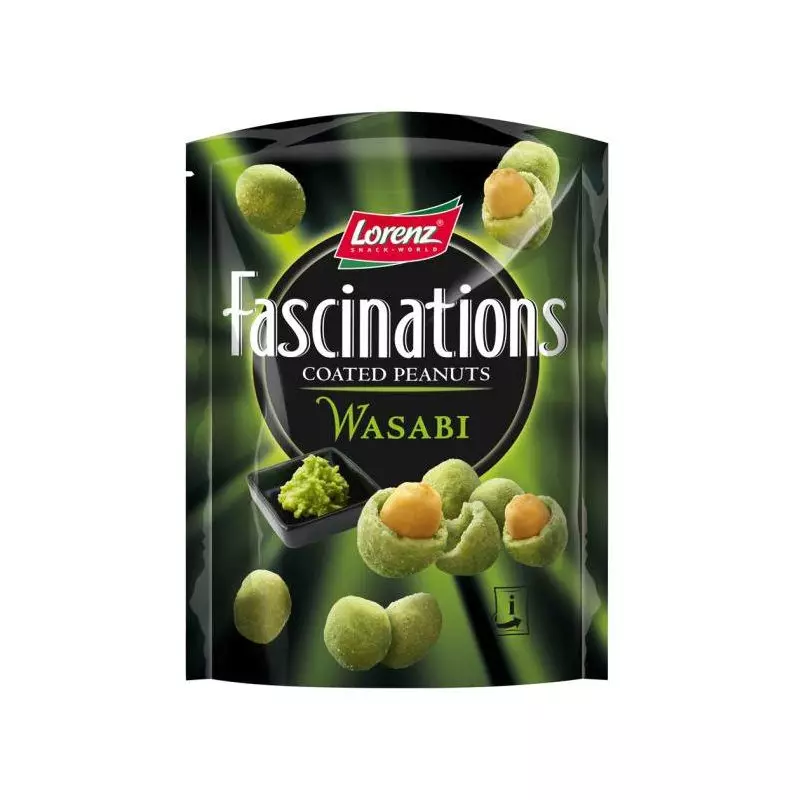 Arašidy Lorenz Wasabi obaľované 100 g Arašidy Lorenz Wasabi obaľované 100 g