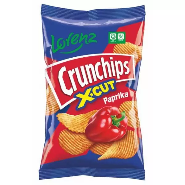 Crunchips X-cut paprika 75 g