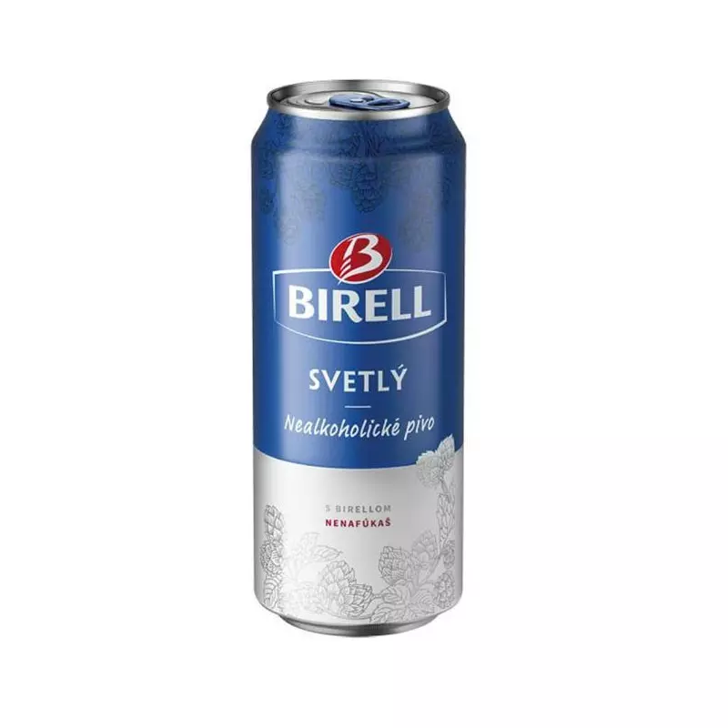 Pivo Birell nealko 24 x 0,5 ℓ Svetlé plechovka Pivo Birell nealko 24 x 0,5 ℓ Svetlé plechovka