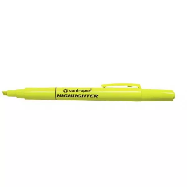 Zvýrazňovač Centropen 8722 žltý