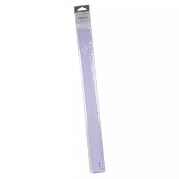 Pravítko Q-CONNECT 50cm transparentné