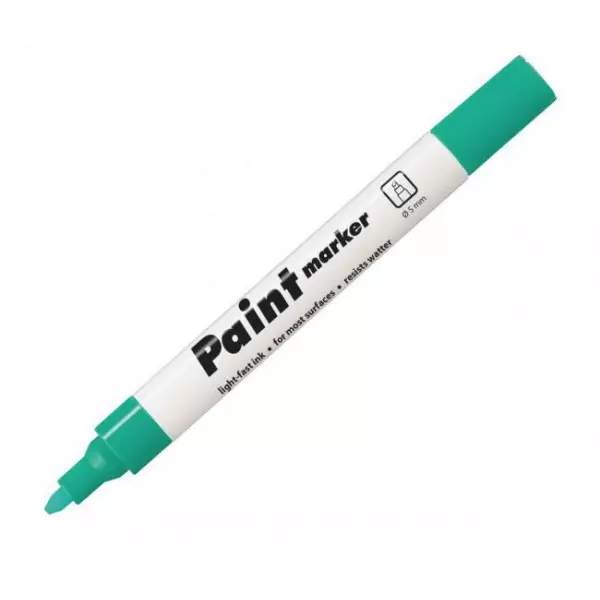 Lakový popisovač Centropen 9100 zelený