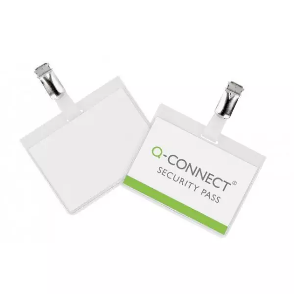 Visačka so štipcom zatvorená Q-CONNECT 90x60mm 25ks