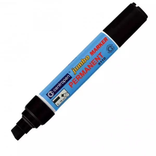 Permanentný popisovač Centropen Jumbo 9110 čierny