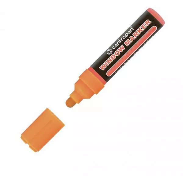 Popisovač na sklo Centropen 9121 oranžový