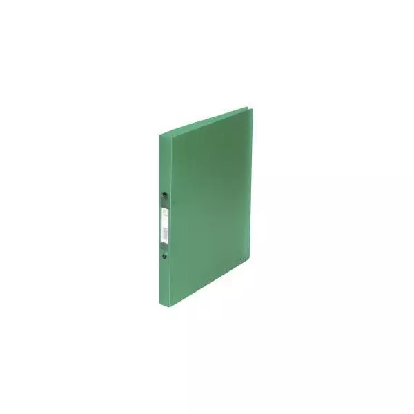 Zakladač 2-krúžkový Q-CONNECT celoplastový 1,6cm transparentný zelený