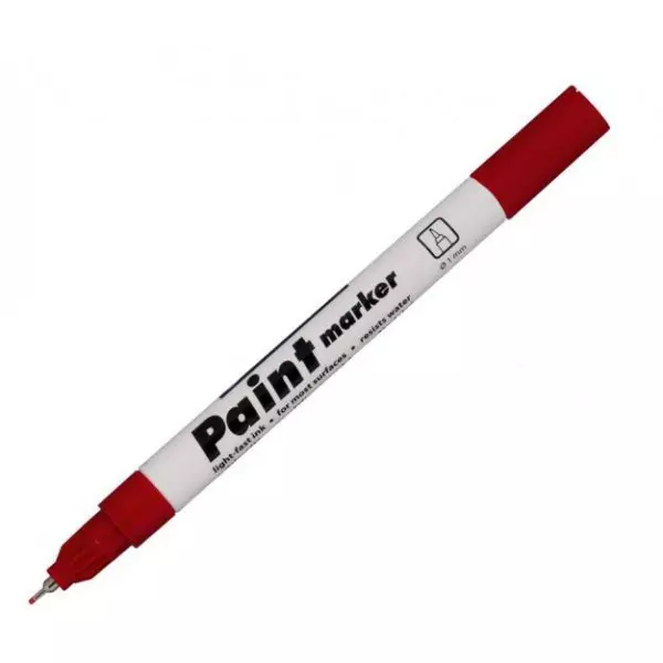Lakový popisovač Centropen 9211 červený