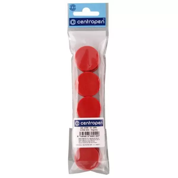 Magnety 30mm červené 10ks