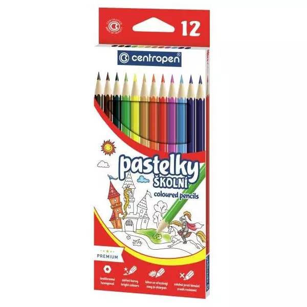 Farbičky Centropen 9520 12 farieb