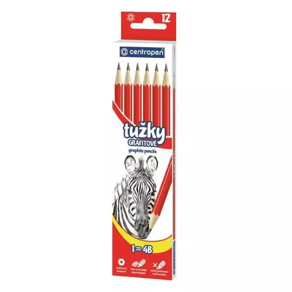 Ceruzka grafitová CENTROPEN 9510/1 č.1 , 12ks