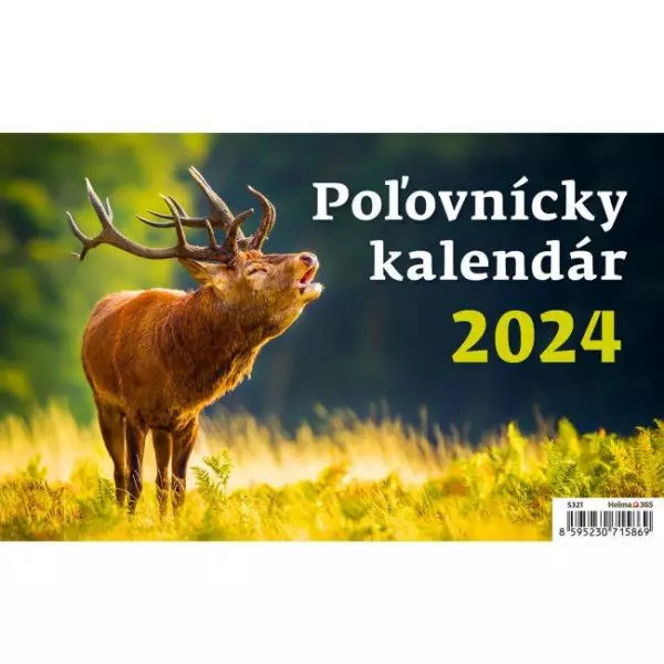 Stolový kalendár Poľovnícky 2024