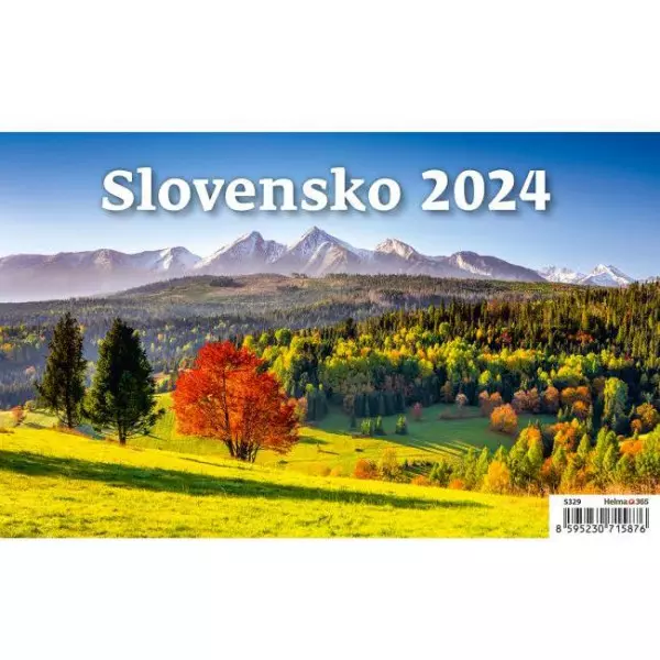 Stolový kalendár Slovensko 2024