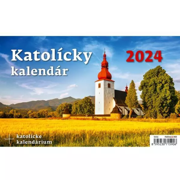 Stolový kalendár katolícky 2024