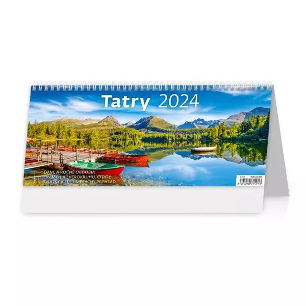 Stolový kalendár Tatry 2024