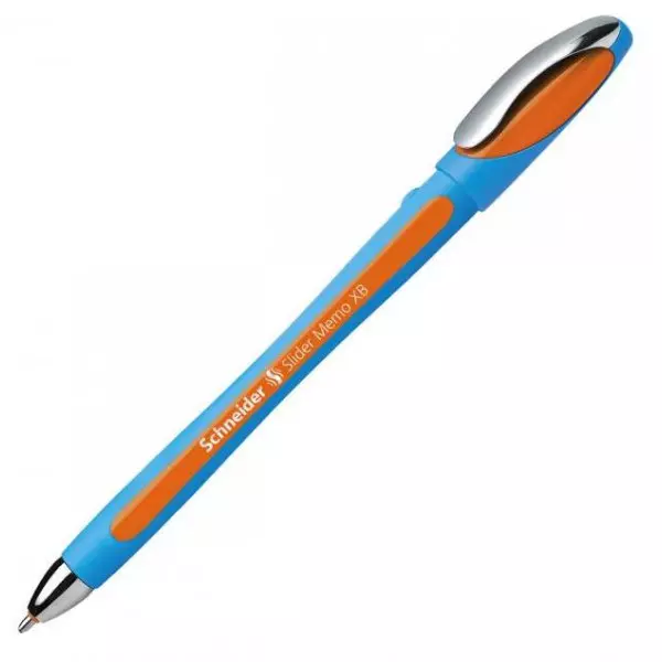 Guľôčkové pero Schneider Slider memo XB oranžové