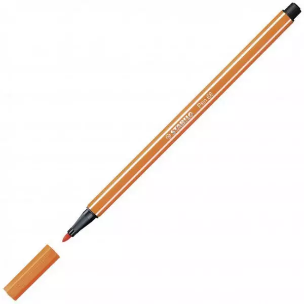 Popisovač STABILO Pen 68 rumelka svetlá