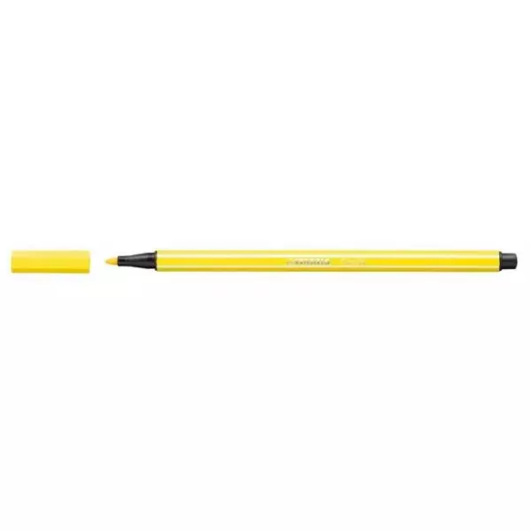 Popisovač STABILO Pen 68 fluorescenčný žltý