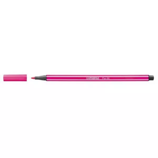 Popisovač STABILO Pen 68 fluorescenčný ružový