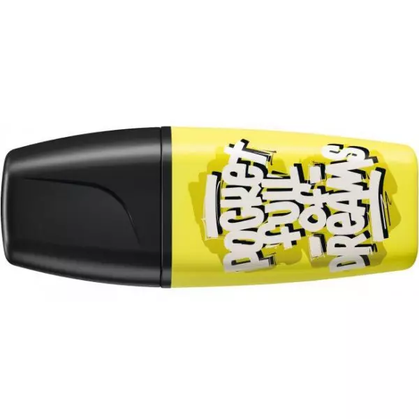 Zvýrazňovač STABILO BOSS MINI Snooze One žltá