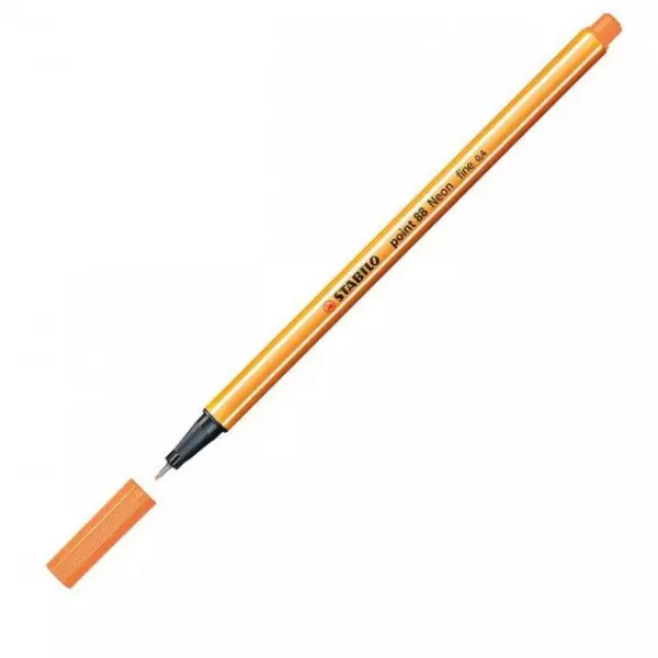 Liner STABILO Point 88 neon oranžový