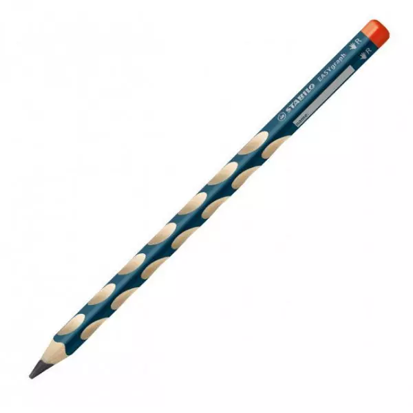 Ceruzka STABILO ergonomická EASYgraph pre pravákov petrolejová 12ks