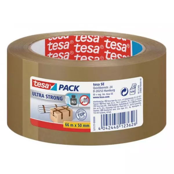 Baliaca páska TESA ultra strong 50mm x 66m hnedá