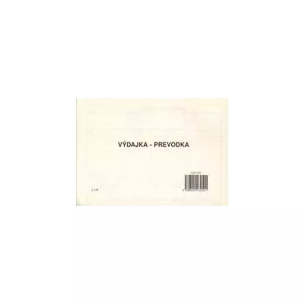 Výdajka - prevodka A5 s DPH