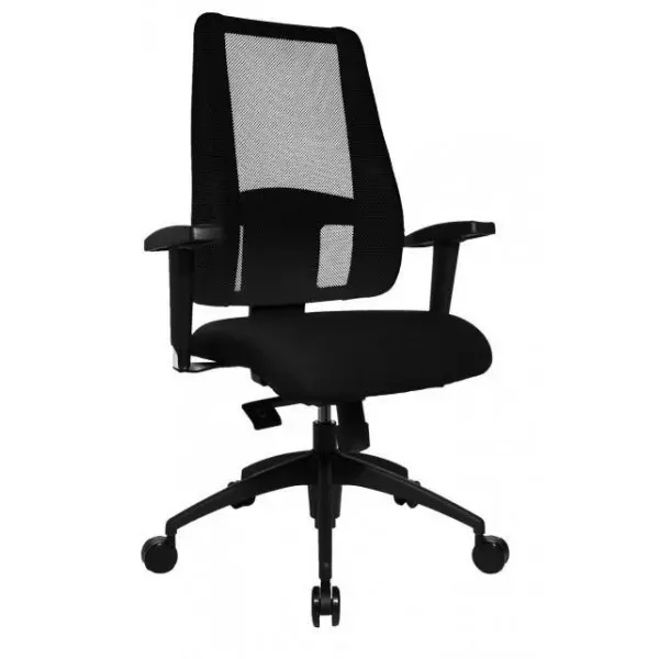 Kancelárska stolička LADY SITNESS DELUXE čierna